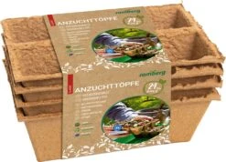 24 Anzuchttöpfe 6 Cm Quadratisch