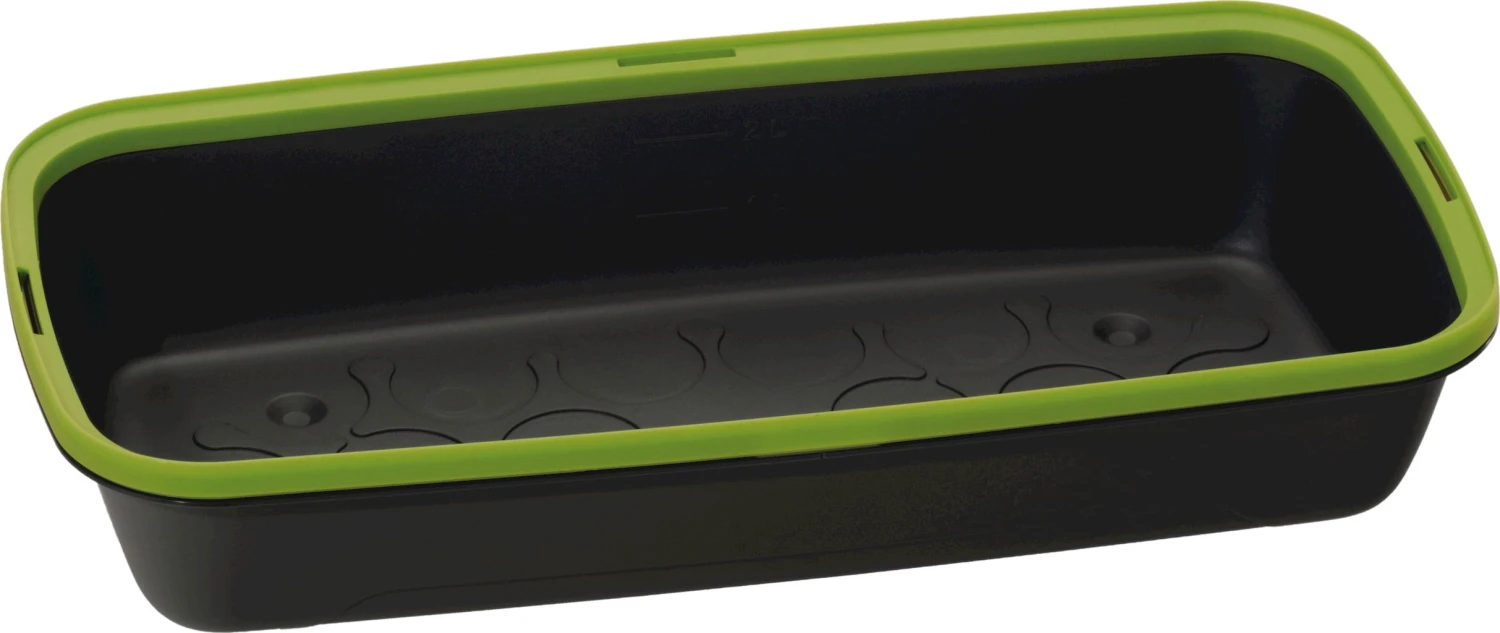 Anzuchtschale M BOQUBE Anthrazit-Sommergrün