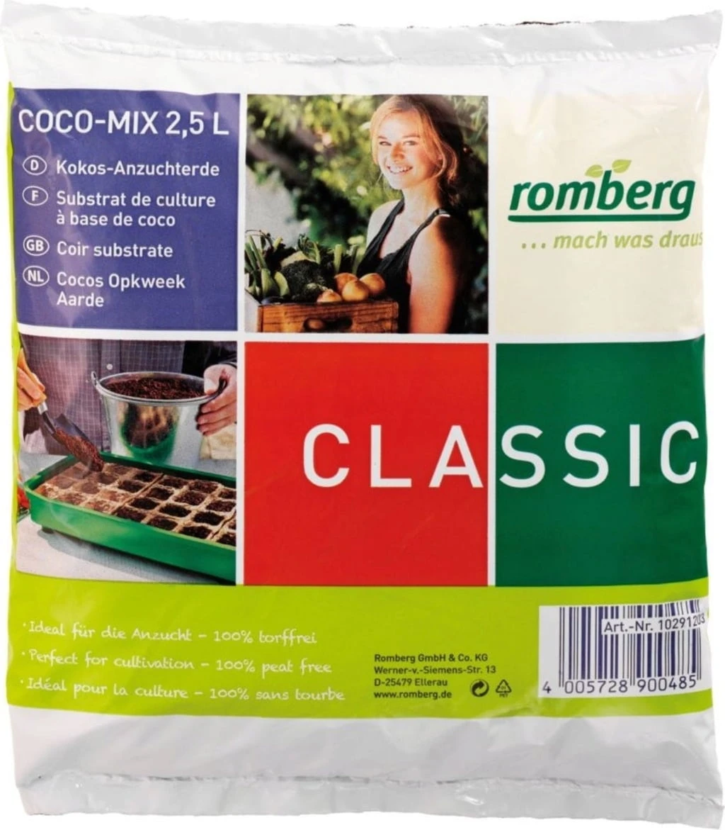 Kokos-Anzuchterde 2,5 Liter, 2,50 L – Bild 2