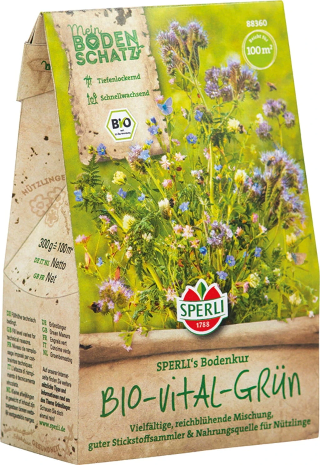 Bio-Bodenkur Aktiv Grün, 300 G