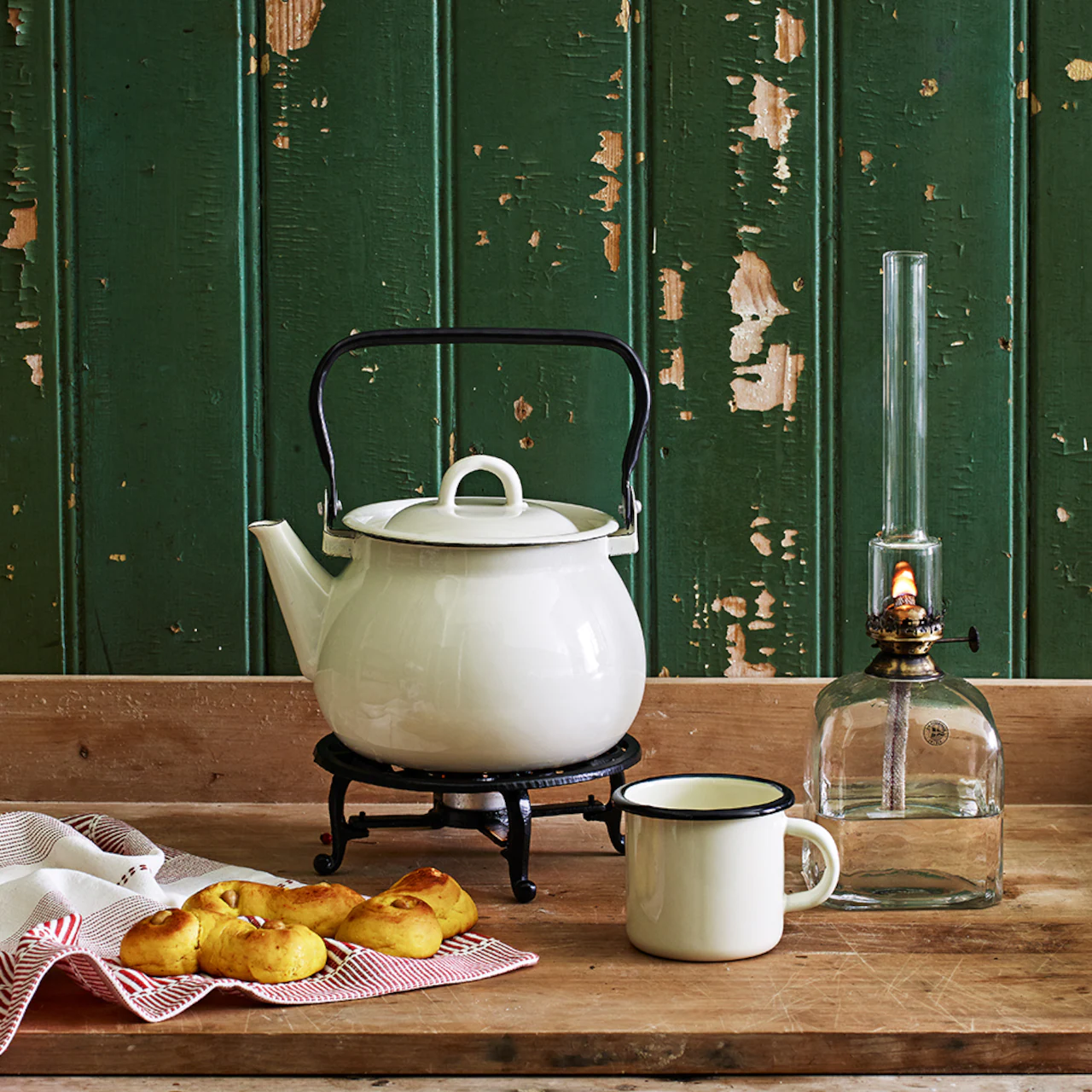 Petroleumlampe "Elisabeth" Quadrat – Bild 2