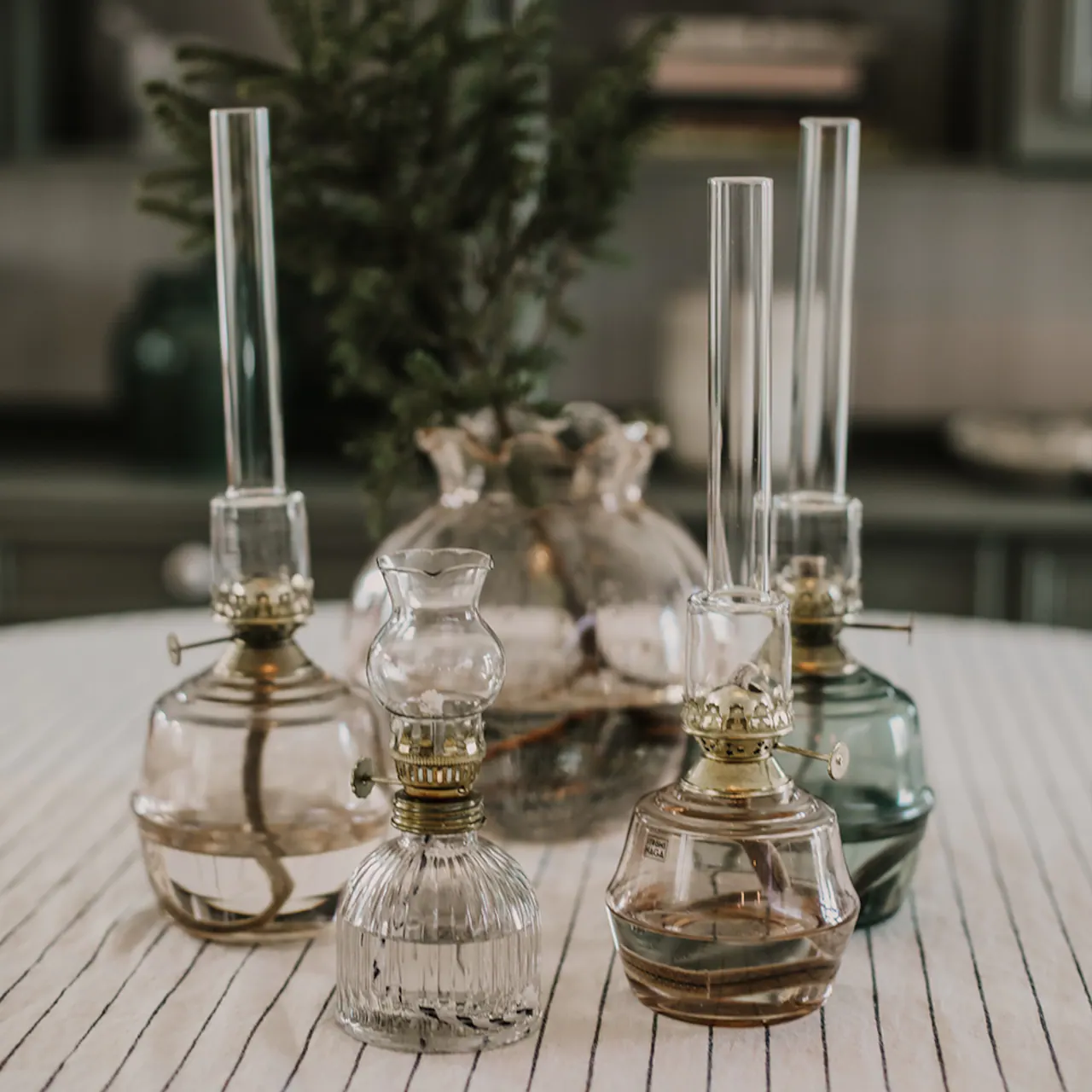 Petroleumlampe "Majken" Large, Grün – Bild 2