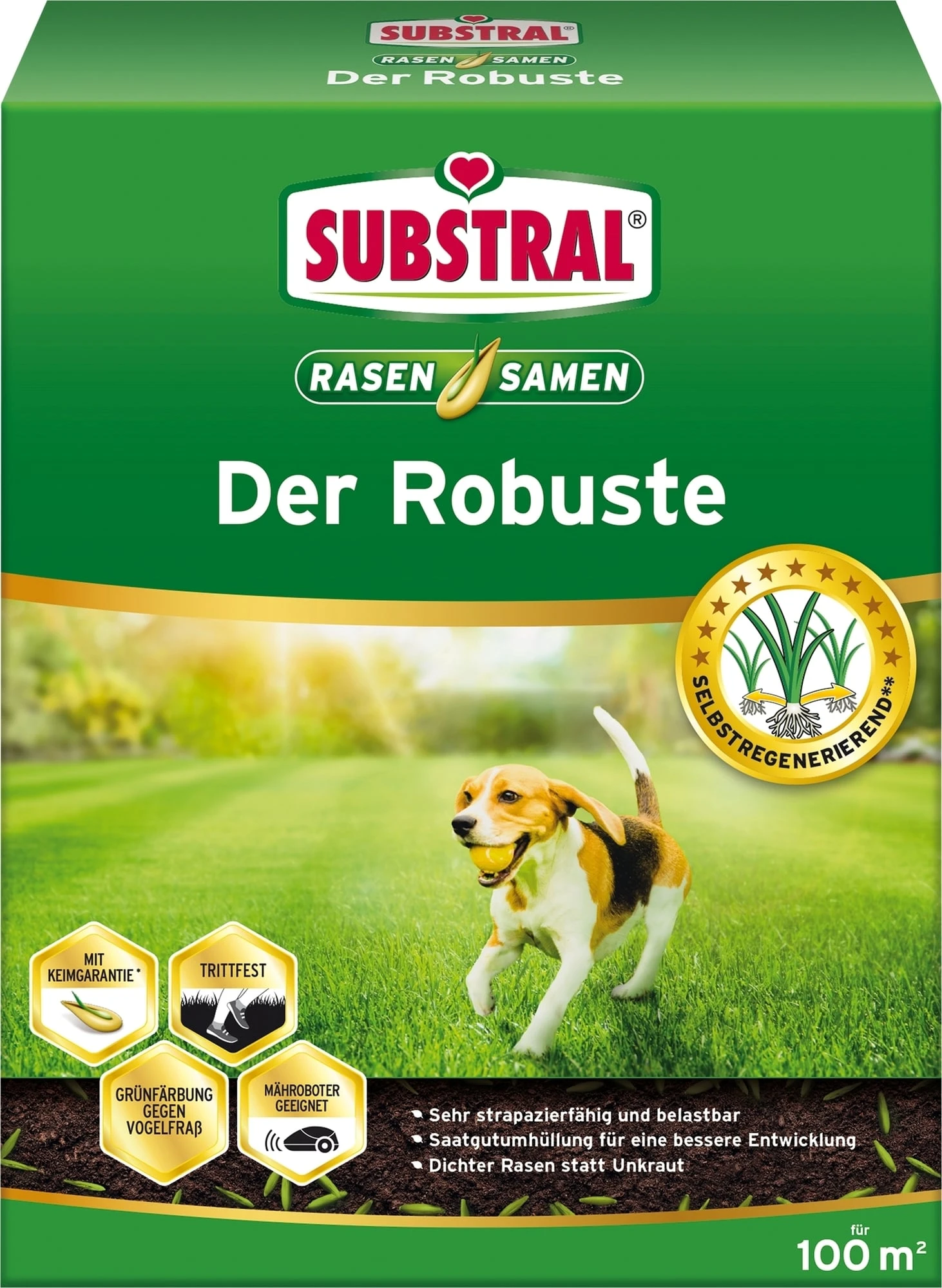 Rasen "Der Robuste", 2 Kg – Bild 2