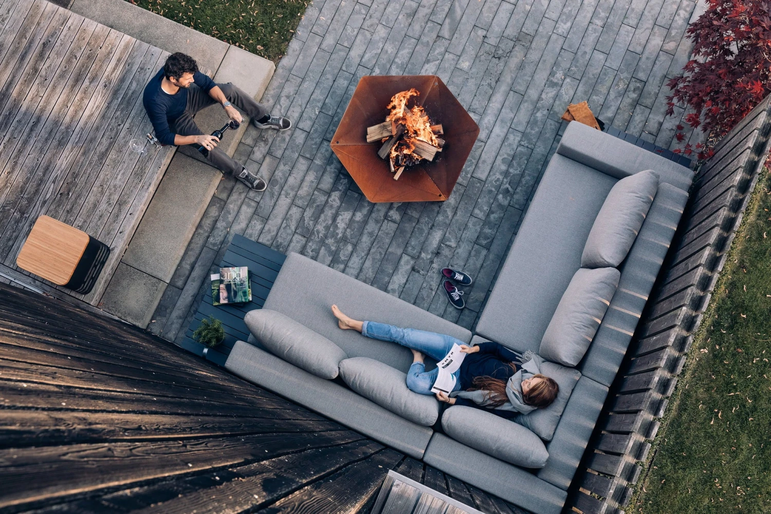 TRIPLE Feuerschale, 65 Cm – Bild 5