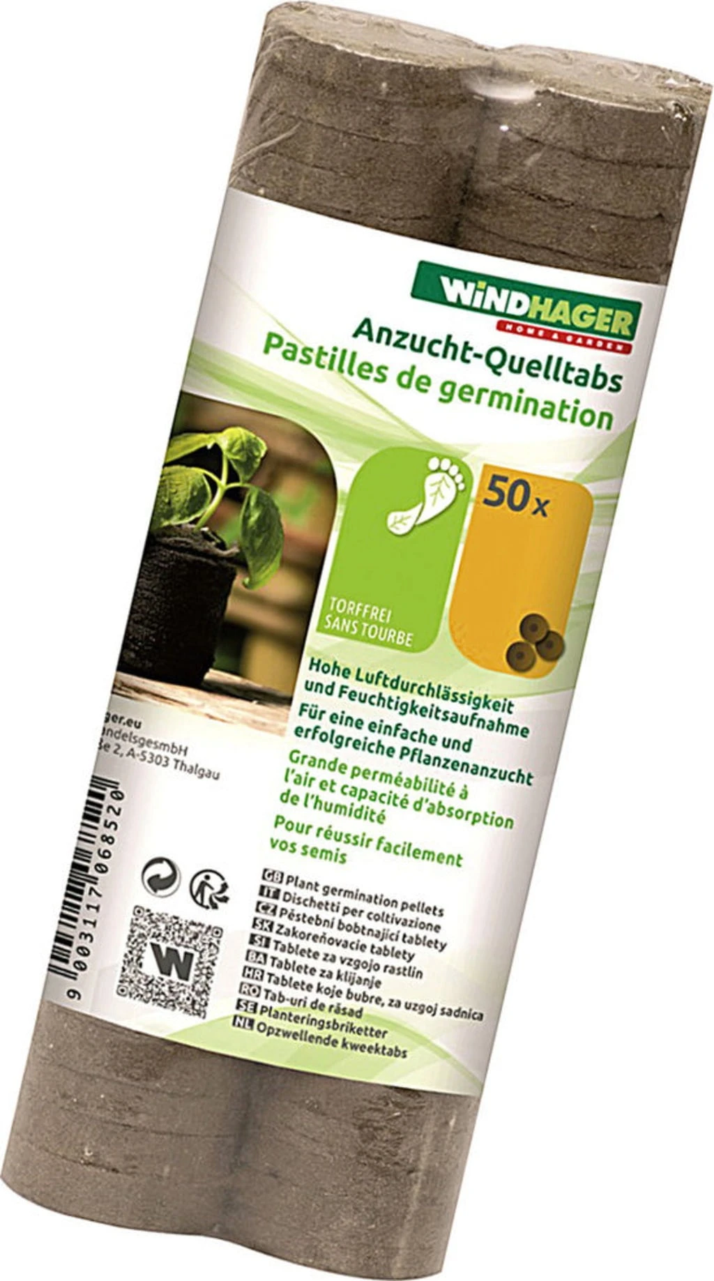 Windhager Anzucht-Quelltabs, 50 Stück – Bild 3