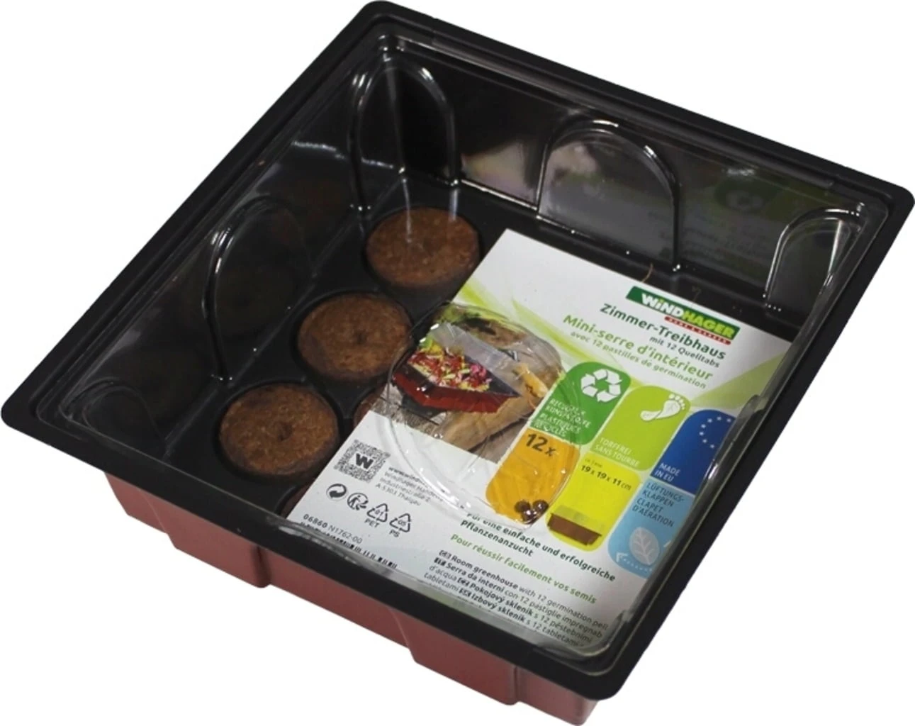 Windhager Zimmertreibhaus Inkl. 12 Quelltabs – Bild 3