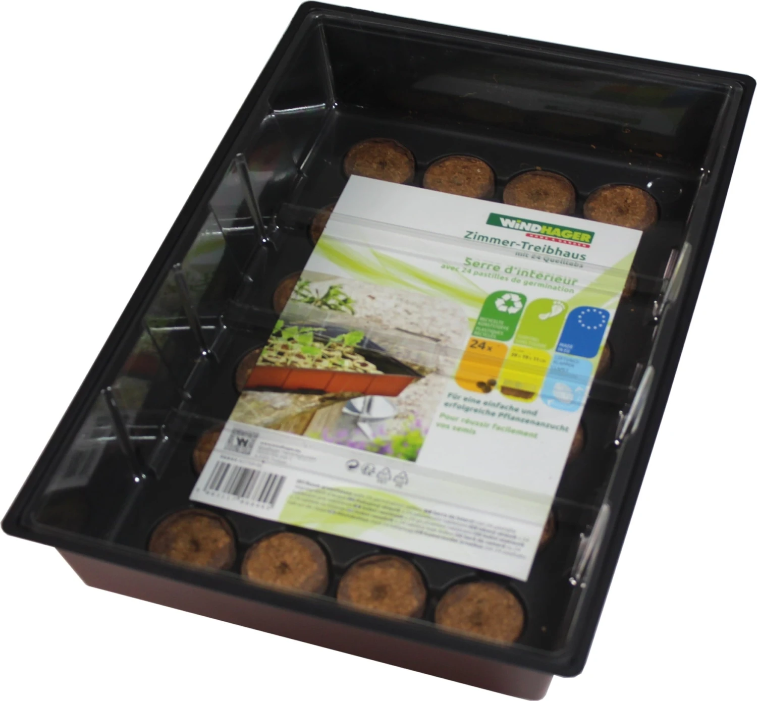 Windhager Zimmertreibhaus Inkl. 24 Quelltabs – Bild 6